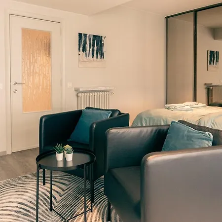 Ruime 2 Pers Bij Casino Oostende: Geniet Zee, Kunst, En Relax Lejlighed *