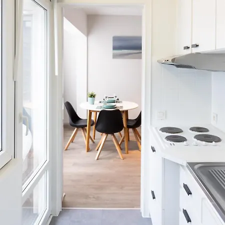 Ruime 2 Pers Bij Casino Oostende: Geniet Zee, Kunst, En Relax Apartment Ostend