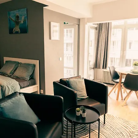 Ruime 2 Pers Bij Casino Oostende: Geniet Zee, Kunst, En Relax * 오스텐드