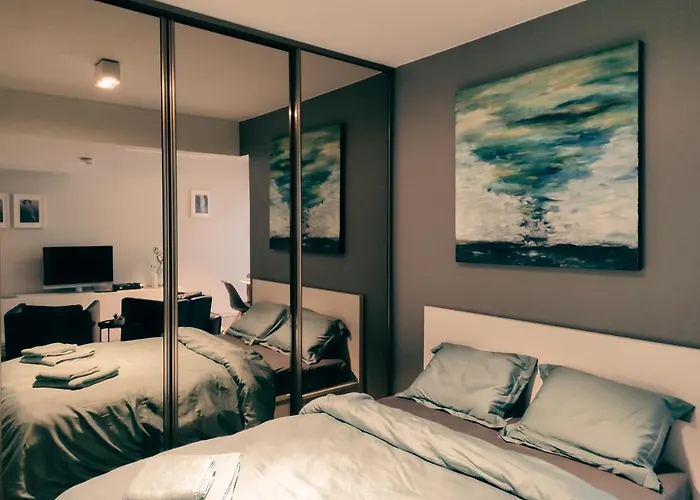 아파트 Ruime 2 Pers Bij Casino Oostende: Geniet Zee, Kunst, En Relax *